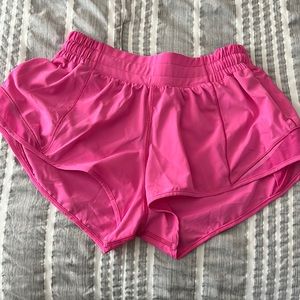 PINK LULULEMON HOTTY HOT SHORTS